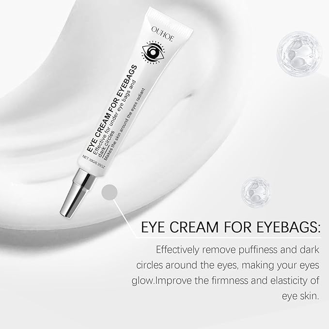 Eyephalt Eyebag Cream for Puffiness, Dark Circles & Fine Lines, Wrinkle, Anti-Aging Under Eye Moisturizer