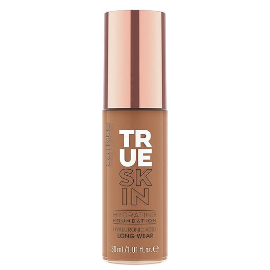 Catrice | True Skin Hydrating Foundation | Lightweight Buildable Coverage with Hyaluronic Acid and Watermelon Seed Oil | Vegan & Cruelty Free (080 | Neutral Pecan)