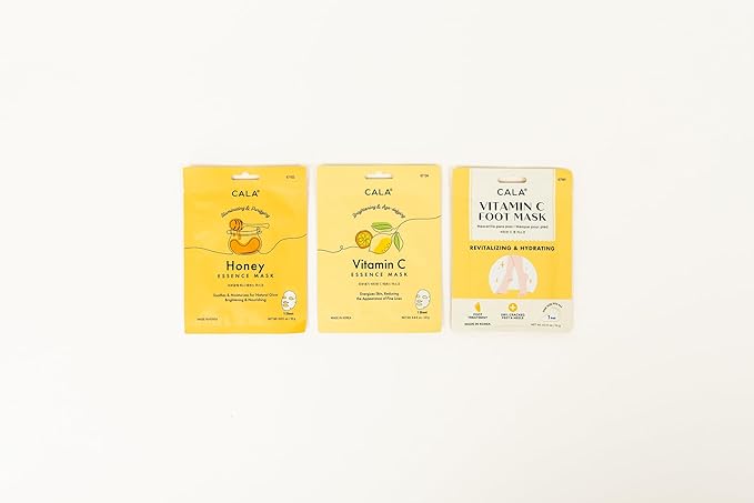 HONEY LUXURY SPA GIFT SET FOR HER - Honey-Citrics Spa Beauty and Personal Care Collection Home Spa Pampering Package Perfect for Thank You, Birthday, Mom, Anniversary Gifts, Gift Box for Her