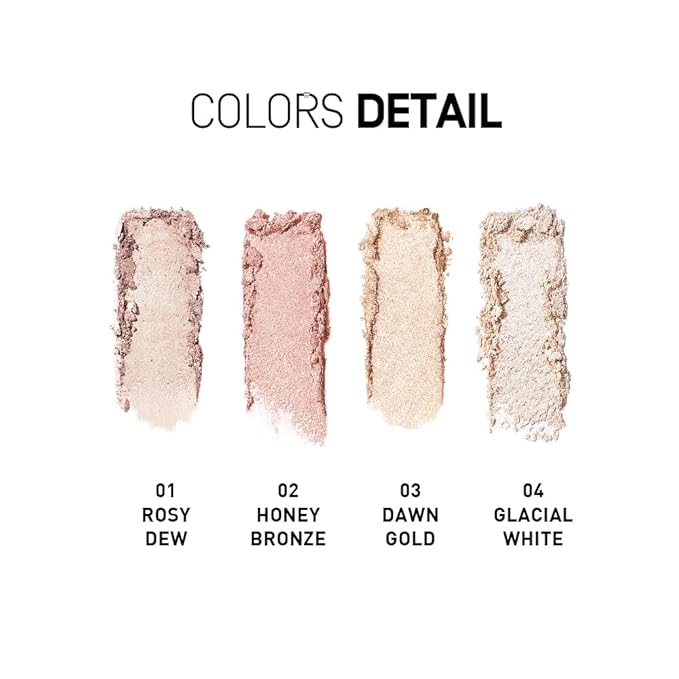 heme Glowy Highlighter Compact 5.5g (04 Glacial White)