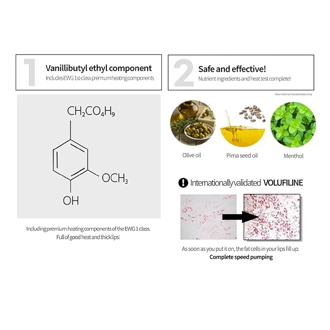 keybo Lip Plumper Dotom Lip Plus 16 Colors, 3 Steps Extreme Plumping Clear Lip Gloss by Essence Lip Care Oil & 16 Color Tints from Korean Makeup (08. Winter of me)