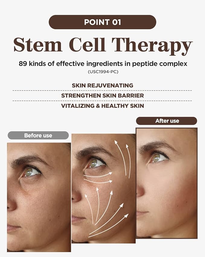 GD11 Premium RX Revitalizing Eye Cream | Anti-Aging & Anti-Wrinkle Cream for Elasticity Care with Stem Cell Extract & Shea Butter | Hydrating, Soothing, and Cooling Cream with Metal Massager, 1.01 oz.