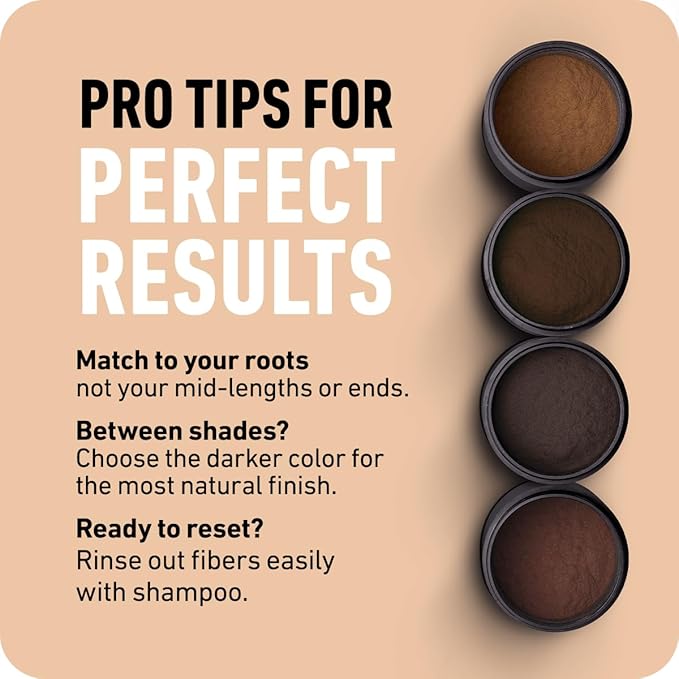 Boldify Hair Fibers Color Sample Kit - Fill In Thinning and Fine Hair for an Instantly Fuller, Thicker Look - 14 Shades for Women & Men - Light + Medium Browns