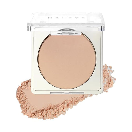 HALEYS Re-cover Pressed Powder Foundation Makeup (3.25) - Buildable Medium-to-Full Coverage, Oil Control & All-Day Comfortable Wear - Versatile Powder That Conceals Imperfections