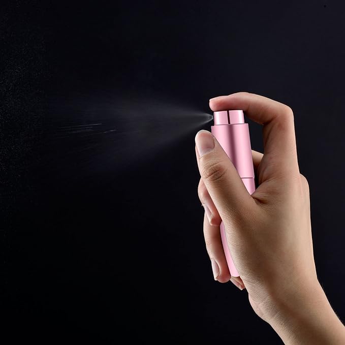 14 PCS/8ML Portable Atomizer Perfume Bottles, Mini Empty Refillable Cologne Spraye Bottle, Pocket Travel Perfume Liquid Sprayer (Mixing Colors)