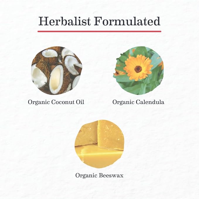 Earth Mama Simply Non-Scents Deodorant | Fragrance-free + Safe for Sensitive Skin, Pregnancy and Breastfeeding, Contains Organic Calendula and Coconut Oil, No Baking Soda or Aluminum, 2.65-Ounce