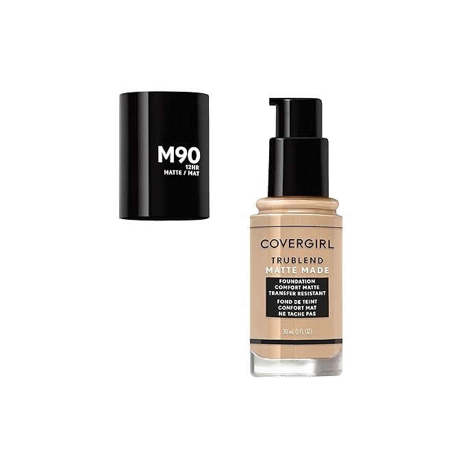 COVERGIRL TruBlend Matte Made Liquid Foundation, Perfect Beige