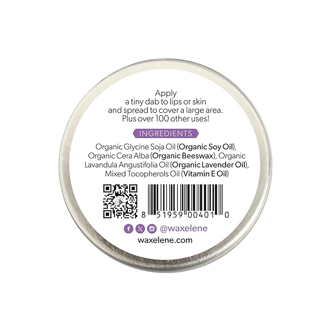 Lavender Aerated Lip Balm tin - Single