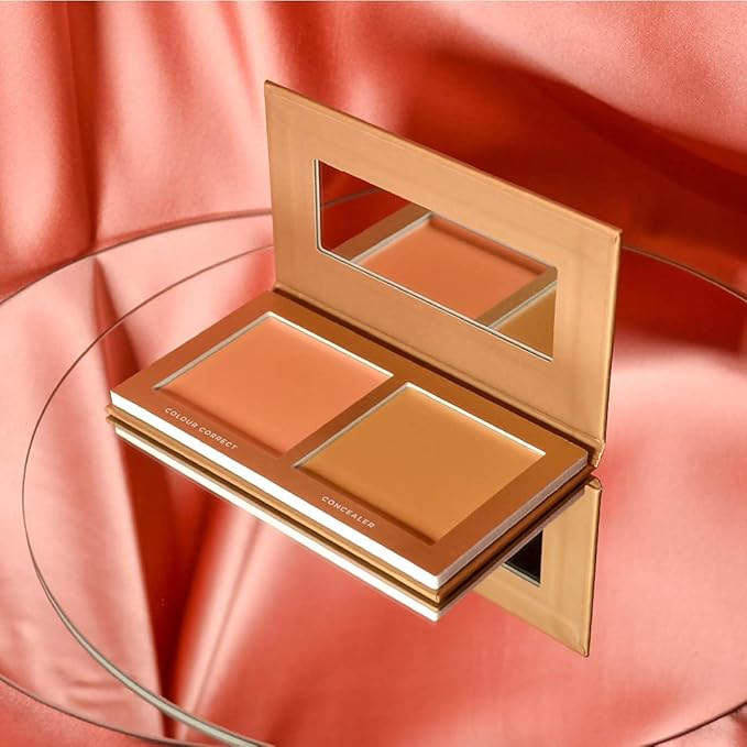 Jecca Blac Correct and Conceal Medium Coverage Palette, Lightweight Long Lasting Formula, Medium To Full Coverage, Gender Neutral and LGBTIQA+ Inclusive Make Up, Medium 4.0, 12g