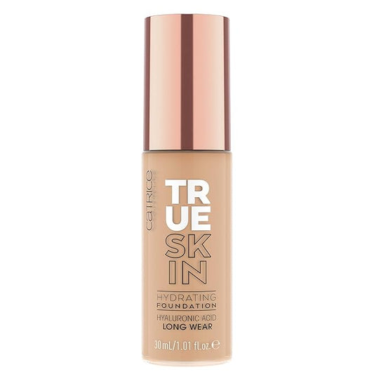Catrice | True Skin Hydrating Foundation | Lightweight Buildable Coverage with Hyaluronic Acid and Watermelon Seed Oil | Vegan & Cruelty Free (040 | Neutral Hazel)