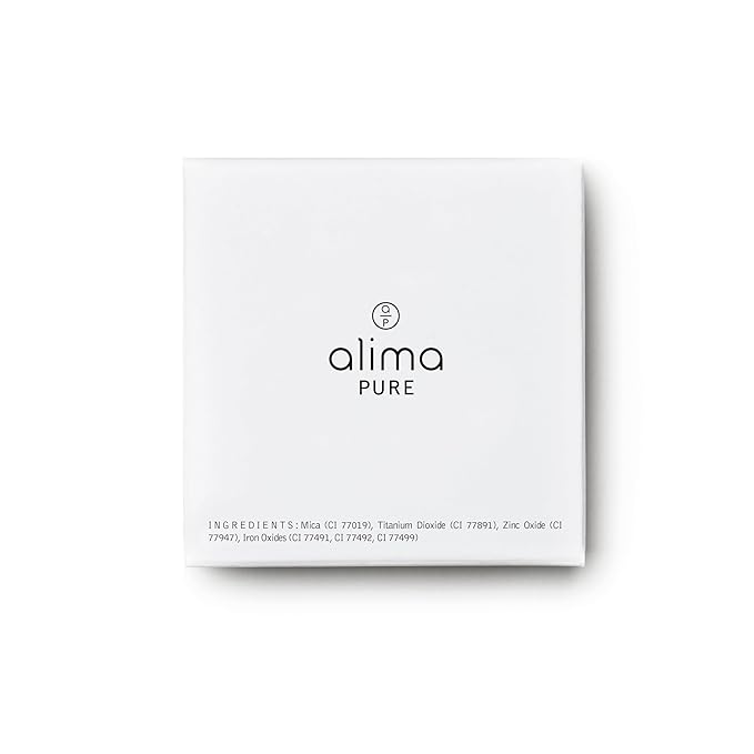 Alima Pure Matte Foundation Loose Mineral Powder Foundation Makeup, Loose Powder Makeup Oil Free Talc Free Powder, Natural Makeup Mineral Foundation Full Coverage Natural Foundation Powder .15 oz/4.5g