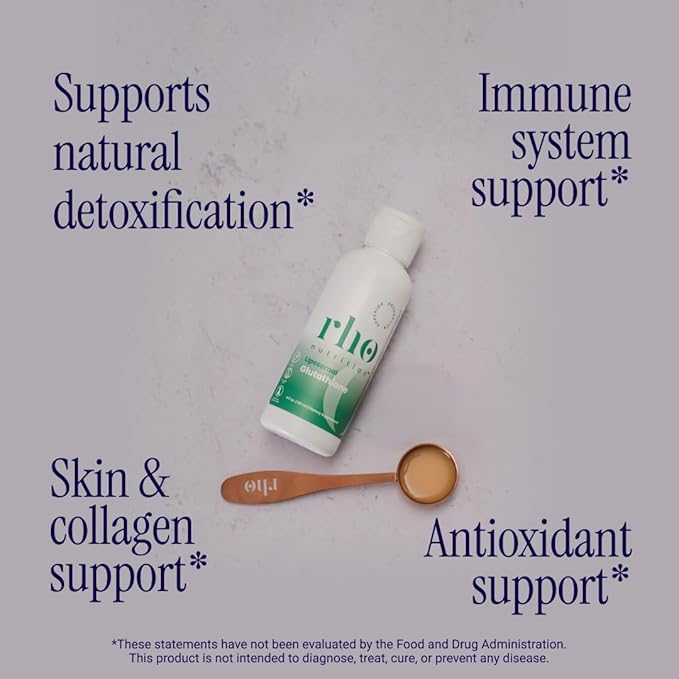 Liposomal Glutathione - Ultra High Absorption Liquid Glutathione Supplement - Supports Natural Detoxification, Immune System, Skin Health, Mental Clarity & Overall Well-Being