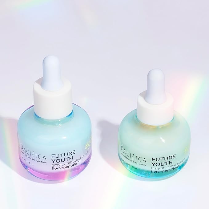 Pacifica Future Youth Gravity Rebound Face Serum – Multi-Peptide Firming Facial Serum for Fine Lines, Anti-Aging & Elasticity Vegan & Cruelty-Free Dermatologist Tested