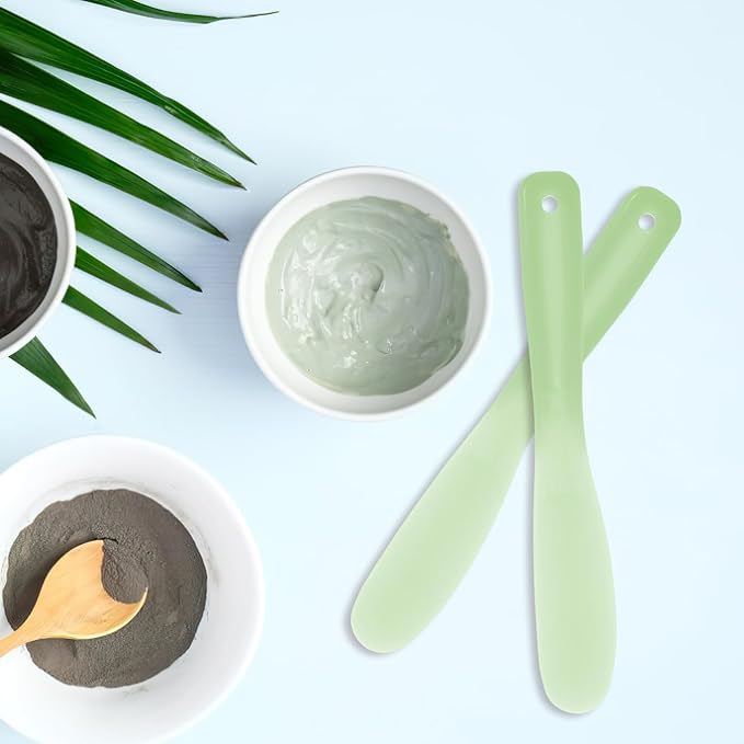 10pcs Tool Stick Makeup Spatulas Makeup Scoop Cosmetic Scoop Sampling Spatula Cosmetics Mixing Spatulas Cosmetic Applicator Spoon Large Mixing Spoon