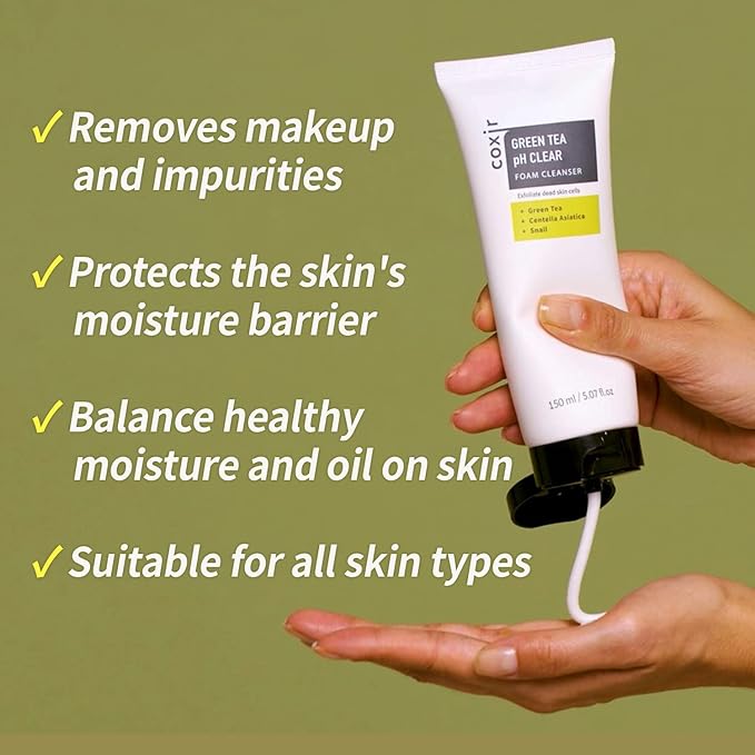 coxir BLACK SNAIL GIFT SET /Gift Set Birthday present /Foam Cleanser+Serum+Cream/Black Rice, Bean, Sesame, Snail Mucin, Collagen, Peptide l Repairing&Firming l Korean Skin Care