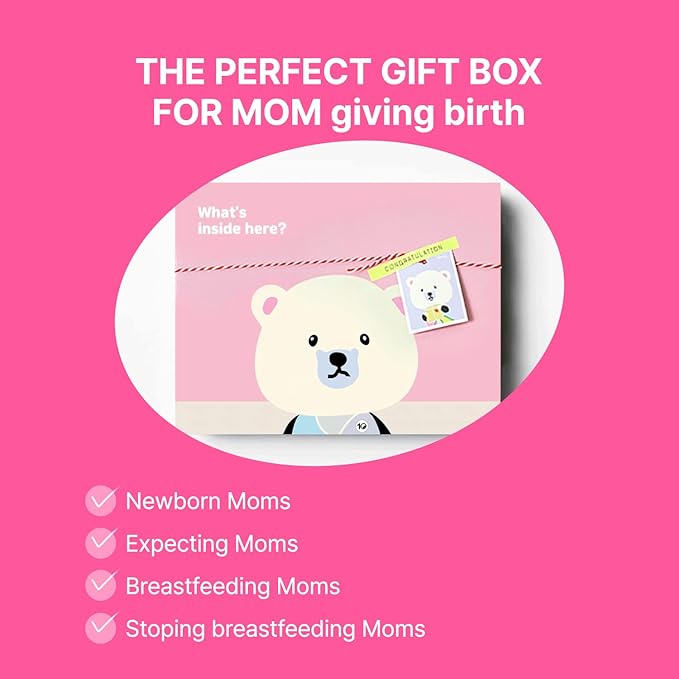 Giving Birth Gift Box Breastfeeding Childbith Essential Sensitive Skincare