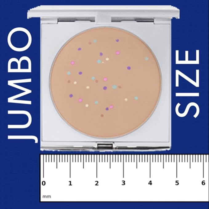 Magic Minerals by Jerome Alexander Jumbo Size Mineral Powder Foundation with Color Correctors, Antioxidant Skincare Formula (Medium)