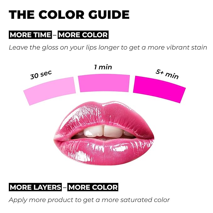 All-in-One Lip Tinted Plumping Oil - Universal Color & Moisture, Soft Balm for Day & Night Use, Lip Mask&Lip Gloss - Long-Lasting & Scented, Watermelon 403-3ml/0.1fl.oz