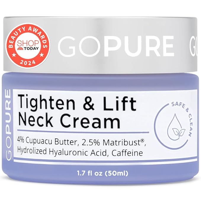 goPure Tighten and Lift Neck Cream- Clinically Tested