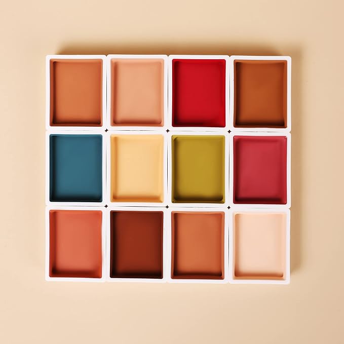 Alcohol Palette Refill Pans - Skin Tones - Coral