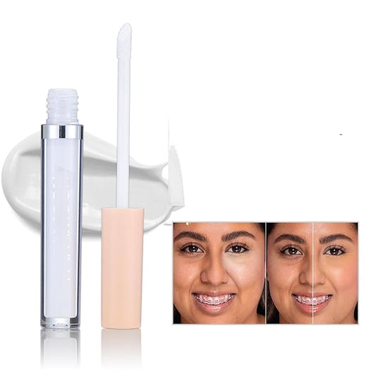 MAEPEOR Liquid Conceal Contour 7 Colors Cream Lightweight Liquid Concealer Contour Makeup for Concealing Blemishes, Brighten Dark Circles (Color 01 White)