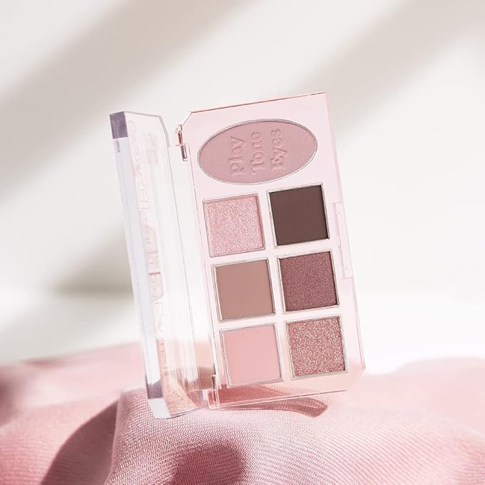 ETUDE Play Tone Eyepalette #Cashmere mauve | From Eye To Cheeks | Palette With Easy Color Matching For All | Various Texture From Sheer Matte To Wet Glitters | K-beauty