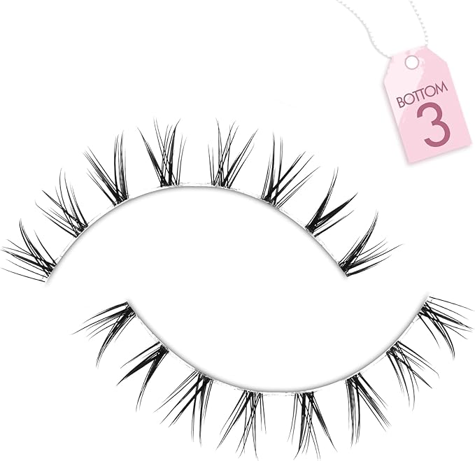 Bottom Lashes Bottom Eyelashes False Lower Lashes Fake Bottom Eyelashes 7 Pairs Bottom-3