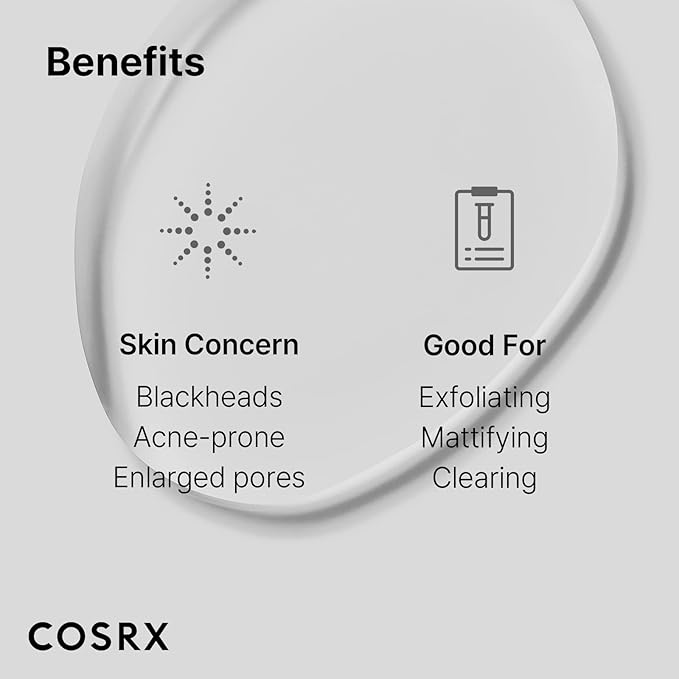 COSRX Niacinamide 2% + BHA 4% Blackhead Exfoliant Toner 3.38 fl.oz / 100ml, Korean Toner, Blackhead Remover, Pore Minimizer for Enlarged Pores, For All Skin Types, Korean Skin Care