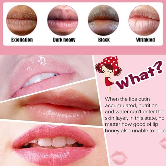 Lip Mask, 30PCS Collagen Crystal Pink Lip Care Gel Pads Treatment, Moisturizing Anti-Wrinkle Anti-Aging Firm Hydrate Lips, Remove Dead Skin Moisture Essence Make Your Dry Lip Attractive Sexy