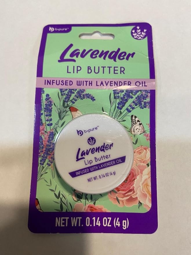 Lavender Lip Butter Infused With Lavender Oil .14