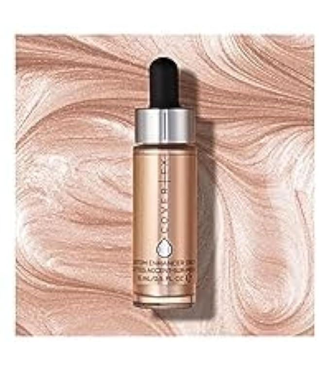 COVER FX Custom Enhancer Drops - Moonlight : Champagne Finish - 15mL - Radiant Glow - Liquid Highlighter