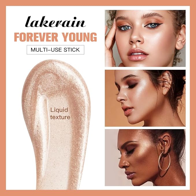 Liquid Contour Beauty Stick, Contour Stick, Bronzer Stick,Multi-Function Beauty Stick, Cream Contour With Cushion Applicator, Liquid Contour Stick, Women's Contour Makeup (05#)