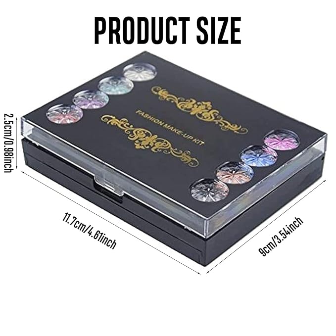 Eyeshadow Palette LT Makeup Palette 37 Bright Colors Matter and Shimmer Lip Gloss Blush Brushes Cosmetic Makeup Eyeshadow Highly Pigmented Palette for Girls Festival Birthday Gift Concealer Makeup Kit