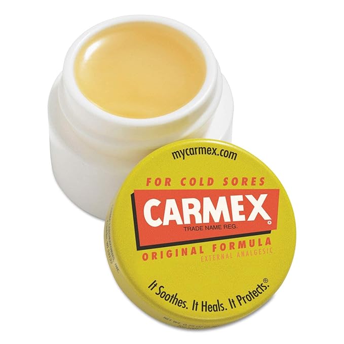 Carmex Moisturizing Lip Balm, Original Flavor, 0.25 oz Jar, 12/Box (LIL62458)