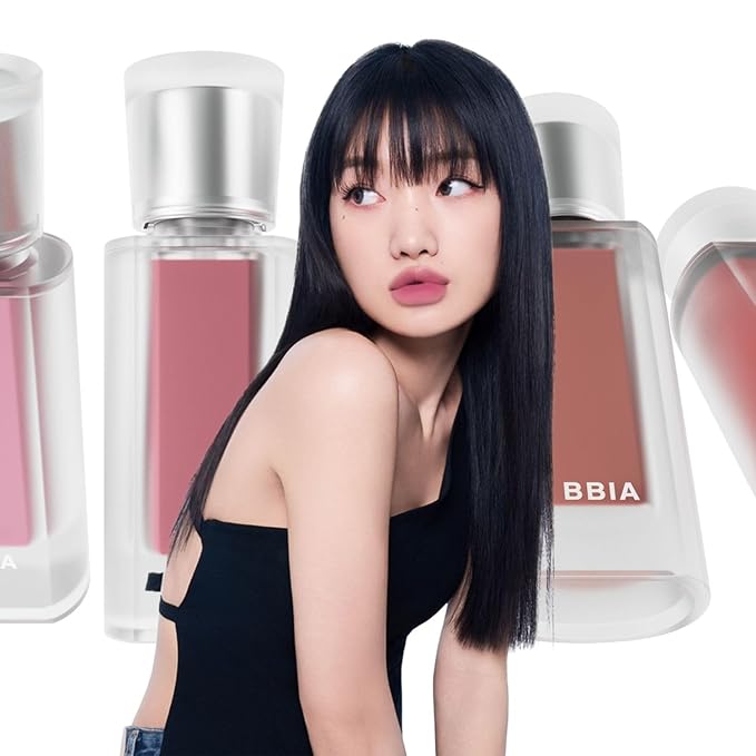 BBIA Last Velvet Tint NEW - Soft Creamy Matte Finish Lip Stain, Blur Effect & Velvety Texture, Long-Lasting, High Pigment, Non-Drying, Vegan, Korean Lip Makeup (V18 MORE CHEERFUL, Pack of 1)