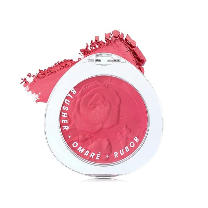 MAEPEOR Matte Face Blush 8 Colors Lightweight Natural Look Face Blush Long-Lasting and Highly Pigmented Powder Blush for Cheeks (Color 05)