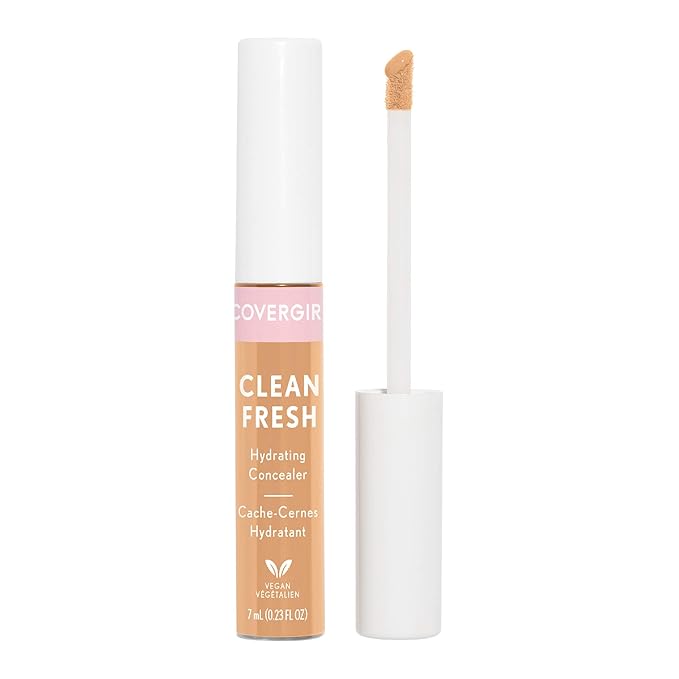 COVERGIRL Clean Fresh Hydrating Concealer, Light Medium, 0.23 Fl Ounce