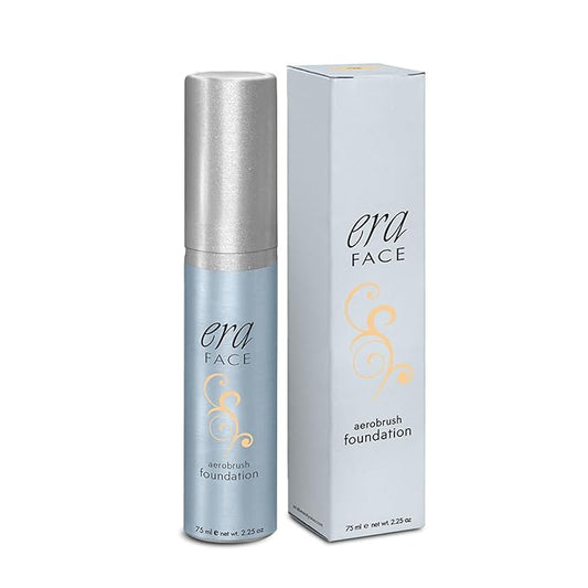 ERA Face spray makeup (Y5 Wheat, 2.25 oz) - airbrush foundation, everyday, buildable, professional spray on cosmetics by Era Beauty