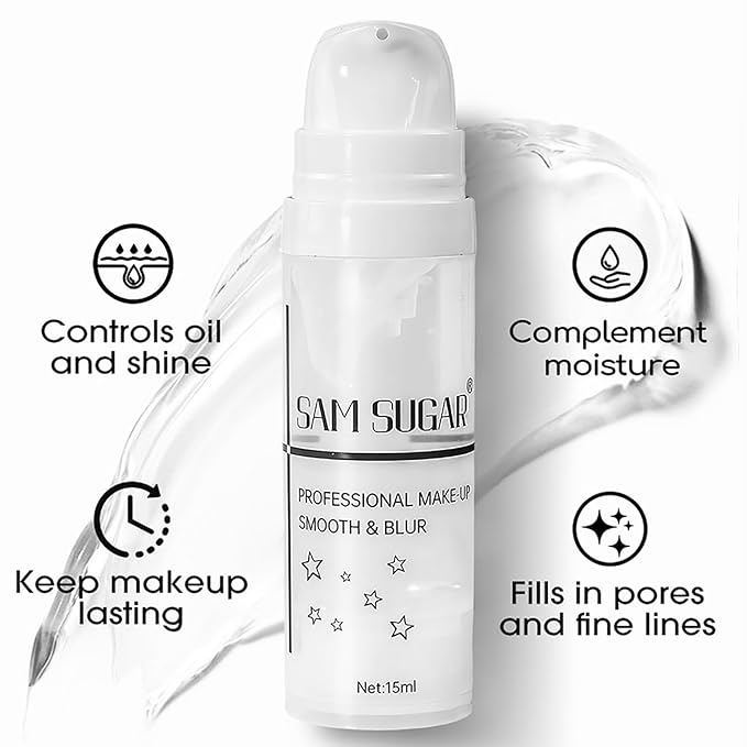 AirBrush Foundation Spray Set, Spray Foundation Makeup and Hydrating Face Primer Kit, Longwear Waterproof Liquid Matte Foundation Mist for Flawless Look, Brush and Sponge Include (#2 Natural)