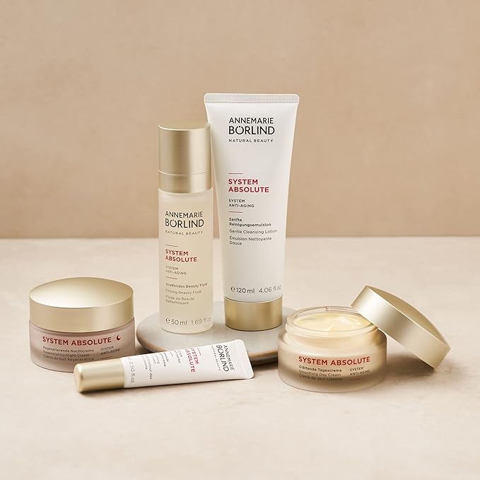 ANNEMARIE BÖRLIND - SYSTEM ABSOLUTE Smoothing Eye Cream - Vitamin C, Darutoside and Caffeine Eye Wrinkle Smoothing - Tones, Plumps, and Rejuvenates - 0.5 Fl Oz