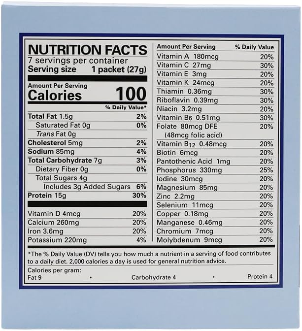 BariatricPal 15g Protein Shake or Pudding (Aspartame Free) - Vanilla Cream (3-Pack)