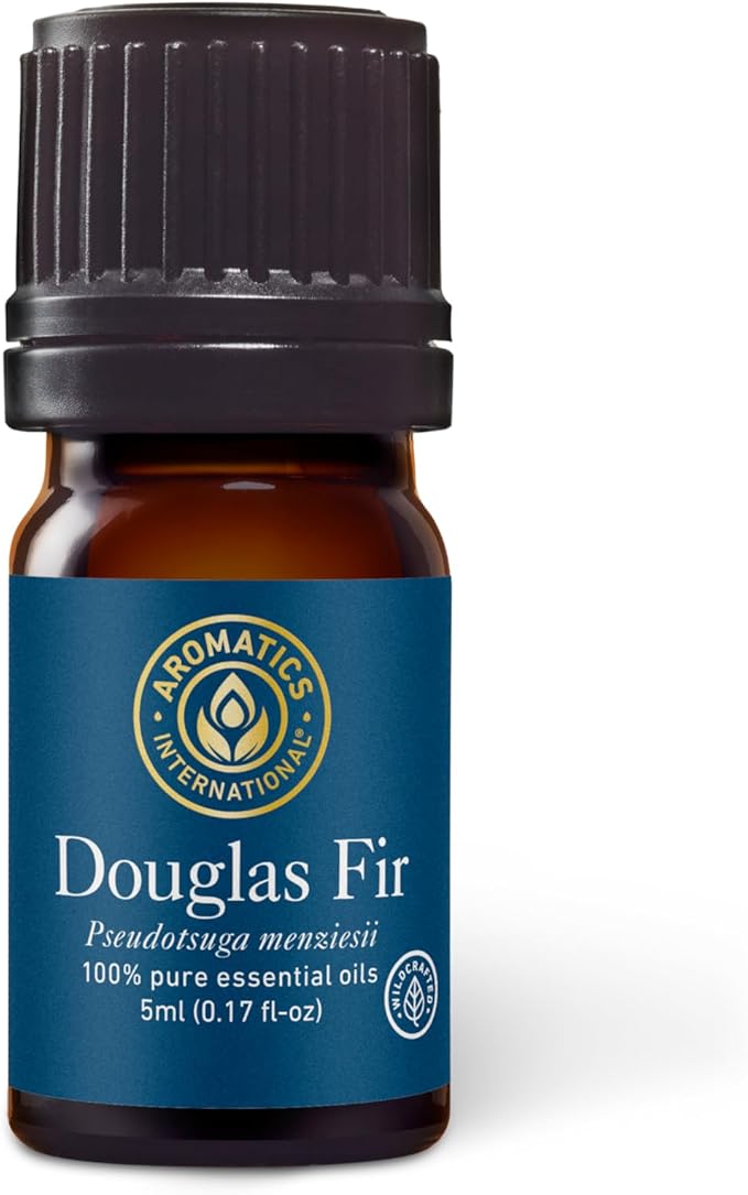Aromatics International Premium Organic Douglas Fir Essential Oil 5ml | 100% Pure Essential Oil for Diffusion & Aromatherapy