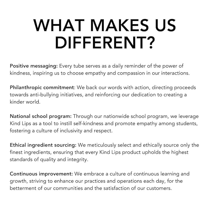 Kind Lips Lip Balm - Nourishing & Moisturizing Lip Care with Shea Butter, Beeswax & Vitamin E | Georgia Peach Flavor | 0.15 Oz (Single Tube)