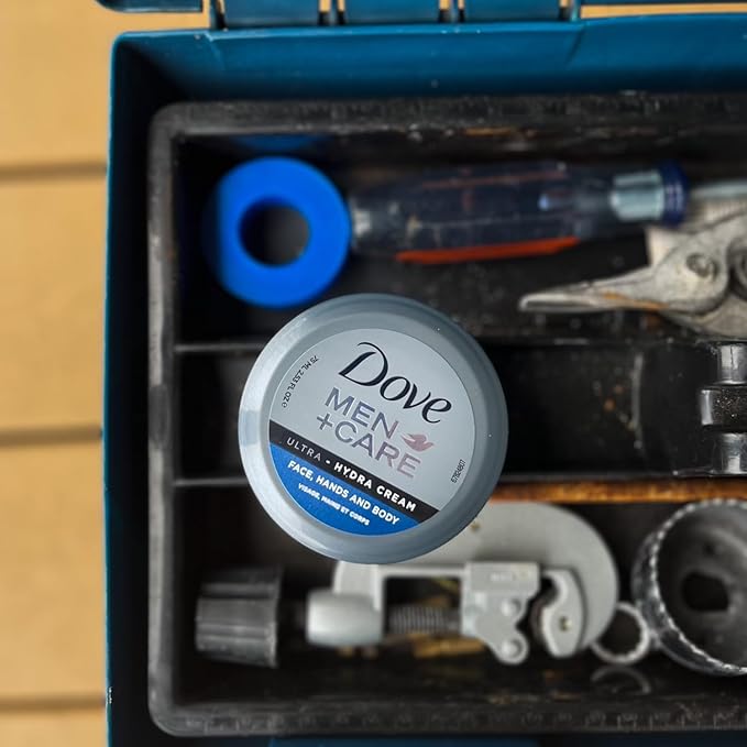 Dove Men+Care Ultra Hydra Cream Lotion, 2.53 Fl Oz (Pack of 12)