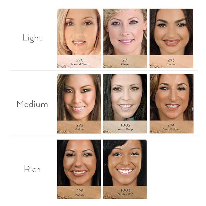 Emani Flex Minerals Pressed Foundation - 292 Golden