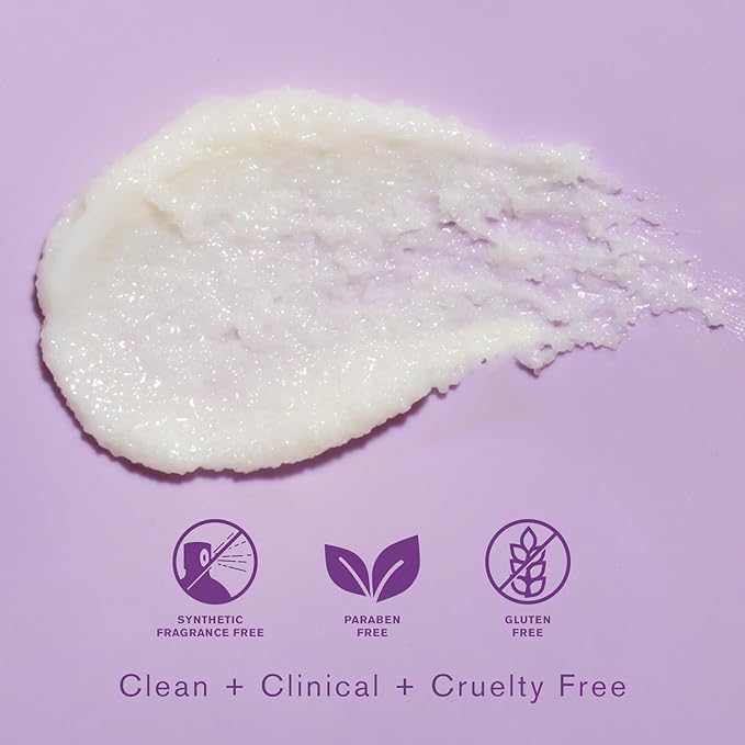 DERMAdoctor KP Duty Body Scrub Dermatologist Formulated Exfoliant for Keratosis Pilaris and Dry, Rough, Bumpy Skin with 10% AHAs + PHAs, 8 fl oz