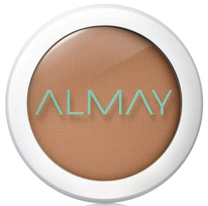 Almay Clear Complexion Pressed Powder, Hypoallergenic, Cruelty Free, Oil Free-Fragrance Free, Dermatologist Tested, 0.28 Ounce