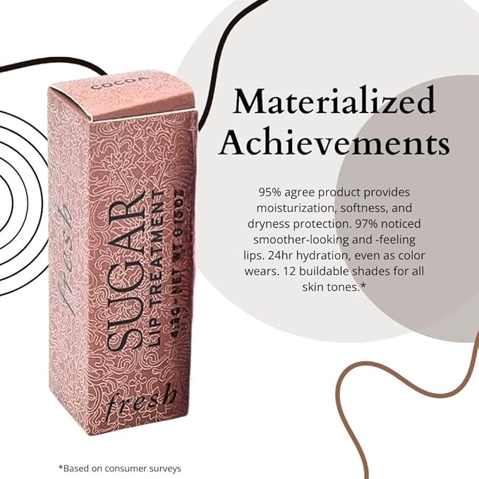 Fresh Sugar Lip Treatment - Cocoa 4.3g, Brown, 0.15 Ounce