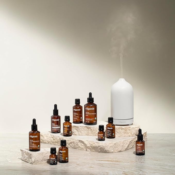 Cliganic Organic Cedarwood Essential Oil - 100% Pure Natural Undiluted, for Aromatherapy Diffuser | Non-GMO Verified (Packaging May Vary)