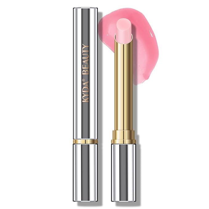 KYDA Tinted Lip Balm, Hydrating Sheer Formula Lip Balm, Natural Glossy Finish, Moisturizing Lip Care Balm for Dry Lips, Pink Candy
